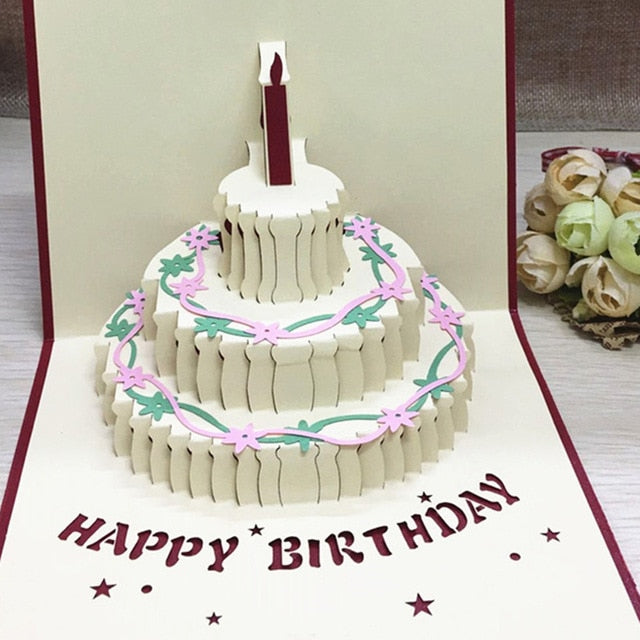 3D Pop Up Greeting Cards