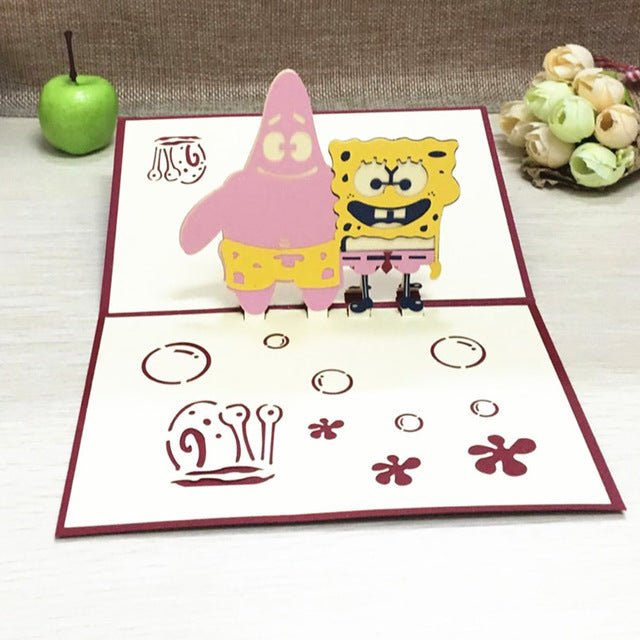 3D Pop Up Greeting Cards