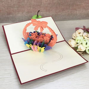3D Pop Up Greeting Cards