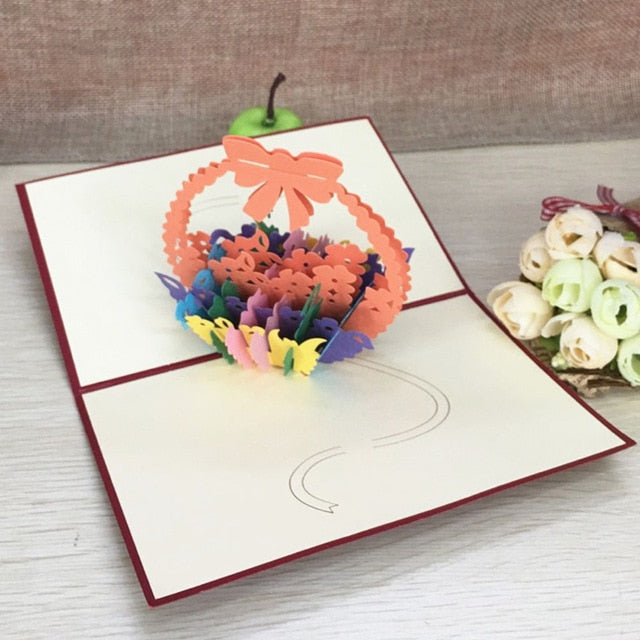 3D Pop Up Greeting Cards