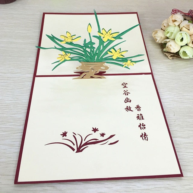 3D Pop Up Greeting Cards
