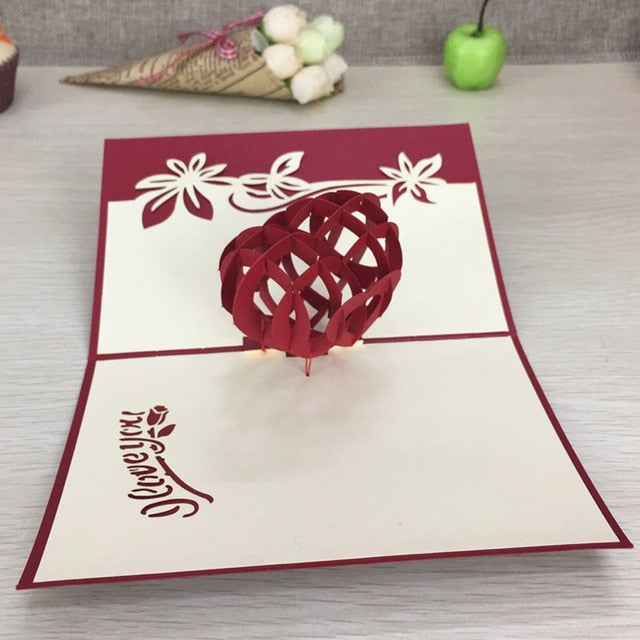 3D Pop Up Greeting Cards