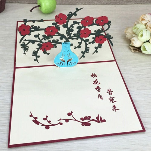 3D Pop Up Greeting Cards