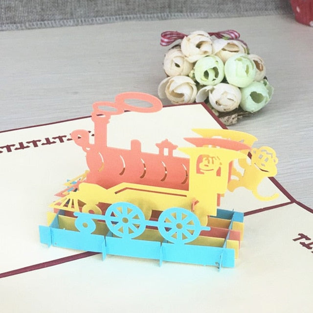 3D Pop Up Greeting Cards