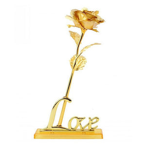 24K Gold Plated Rose