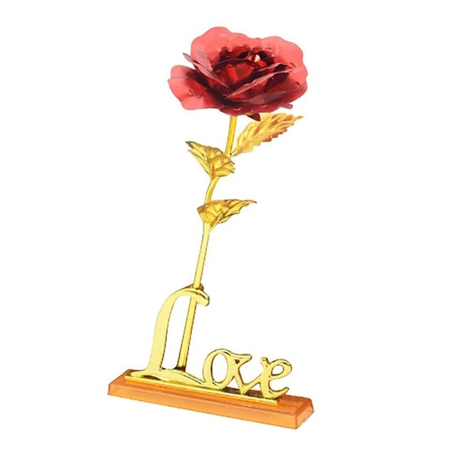 24K Gold Plated Rose