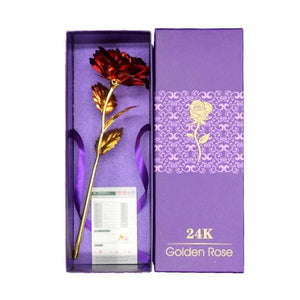 24K Gold Plated Rose