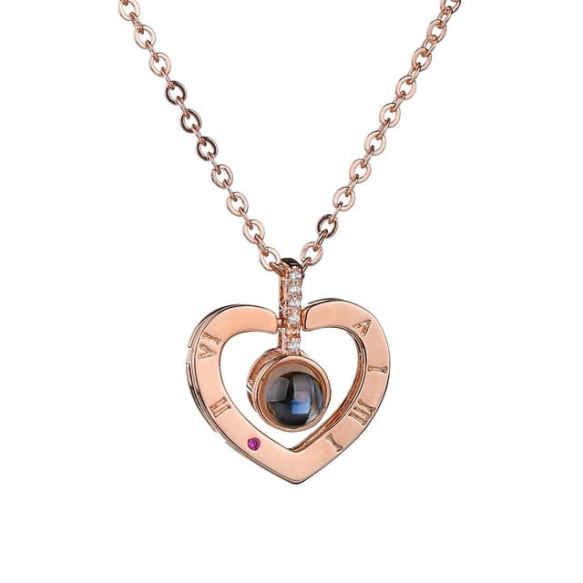 100 Languages I Love You Luxury Necklace