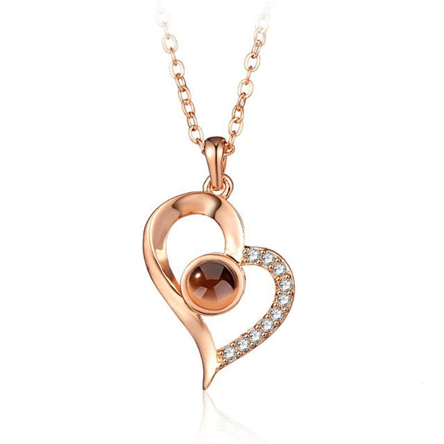 100 Languages I Love You Luxury Necklace
