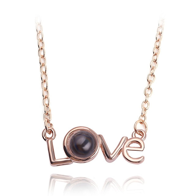 100 Languages I Love You Luxury Necklace