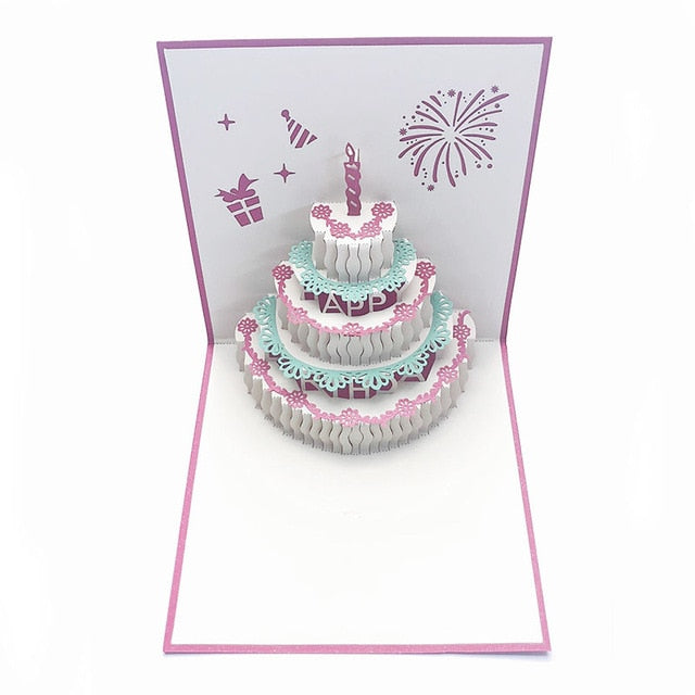 3D Pop Up Greeting Cards