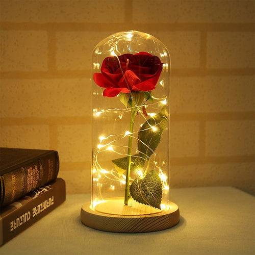 LED Rose Desk Lamp