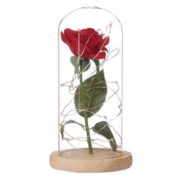 LED Rose Desk Lamp
